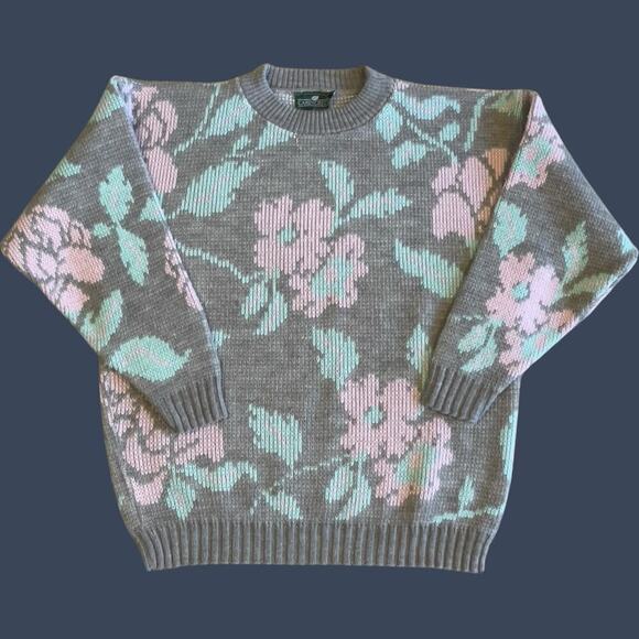 Cabin Creek 80s / 90s Vintage Floral Sweater small - Picture 10 of 10